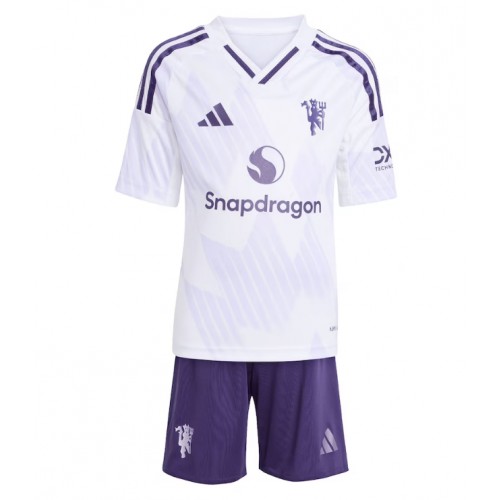 Manchester United Replika Bortatröja Barn 2025-26 Kortärmad (+ Korta byxor) Manchester United Replika Bortatröja Barn 2025-26 Kortärmad (+ Korta byxor)